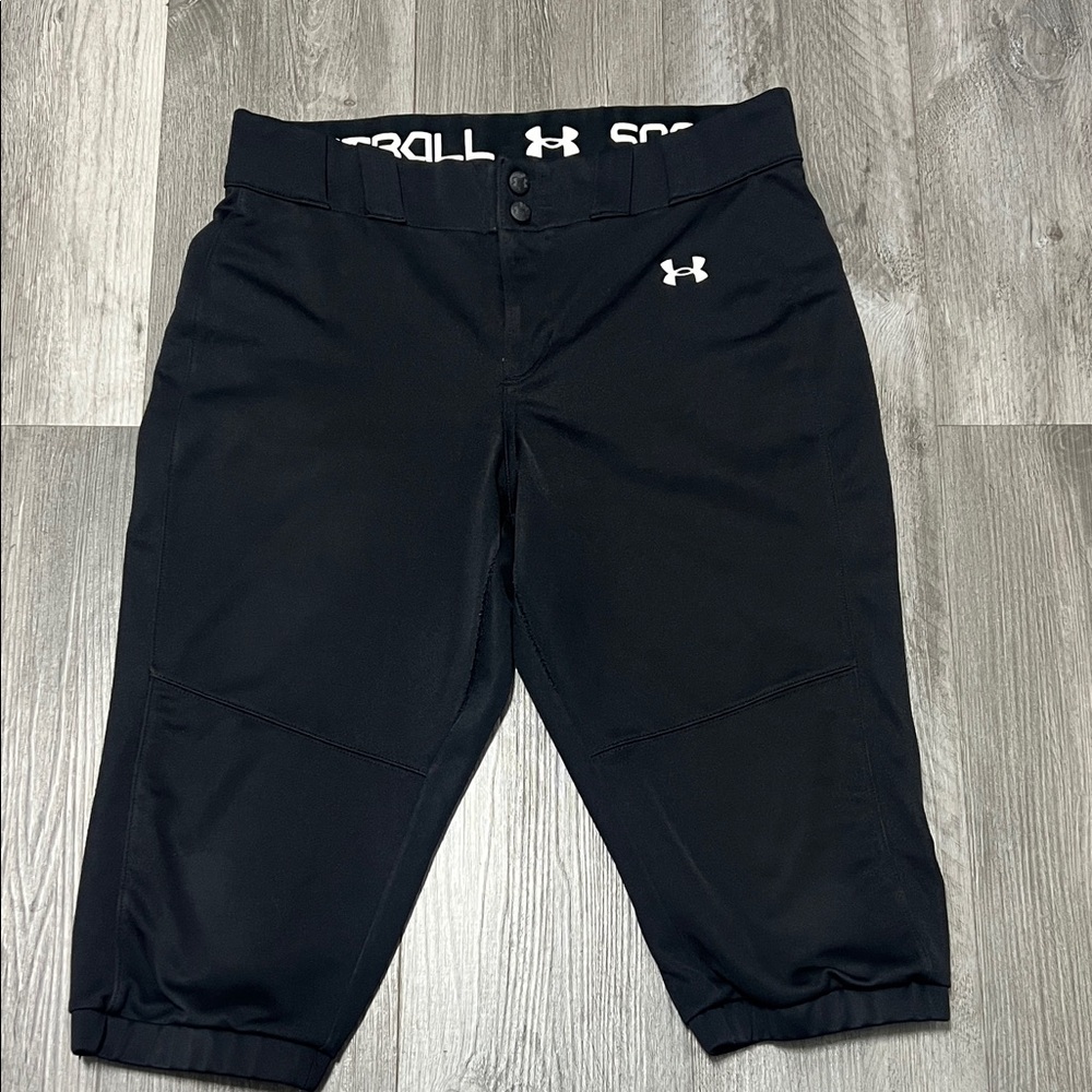 Under Armour softball pants/ black / size L